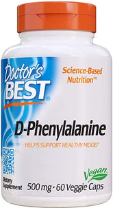 Dphenylalanin Dfentylalanin 500 MG 60 Tobolek DOCTOR'S BEST
